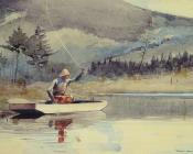 温斯洛 荷默 : A Quiet Pool on a Sunny Day